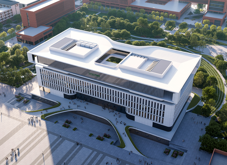 北京林业大学雄安校区图书馆